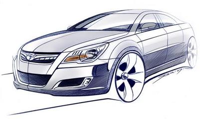 展翅欲飛，夢想照進現實 東南汽車全新自主緊湊型轎車手繪圖驚艷亮相